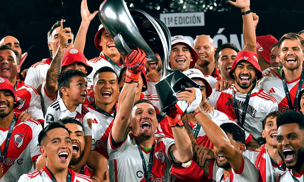 River Plate mit Franco Armani gewinnen Supercopa Argentina