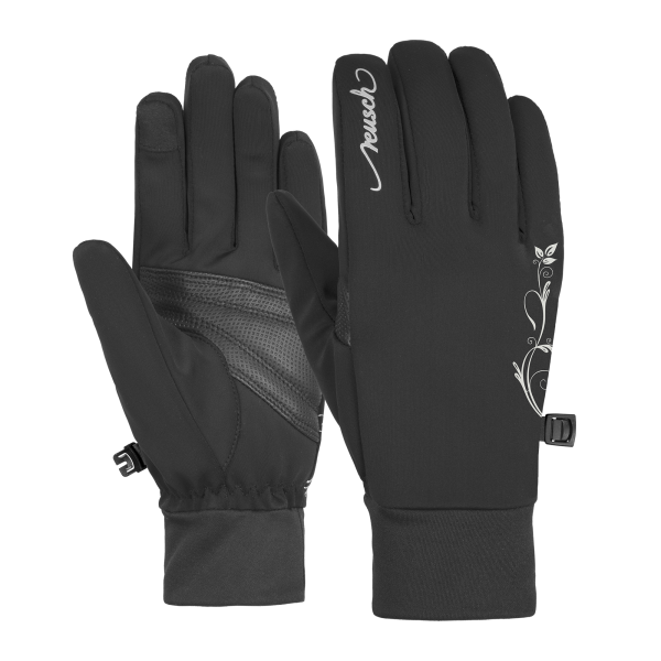 Reusch Saskia TOUCHTEC 4835101 7702 black silver 1