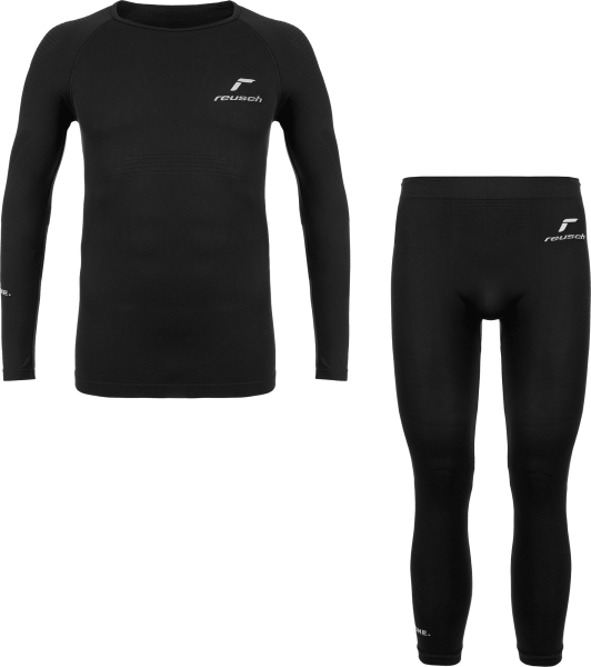 Reusch Underwear Set Junior WARM 5240429 7700 blac