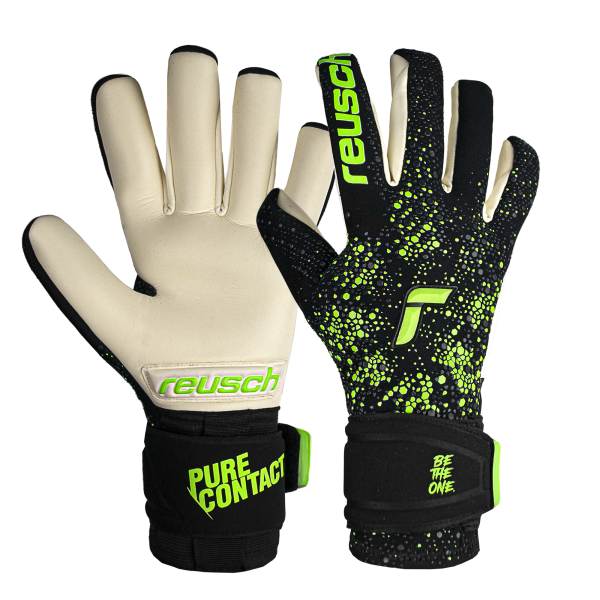 Reusch Pure Contact Gold 5260101 7781 black green 