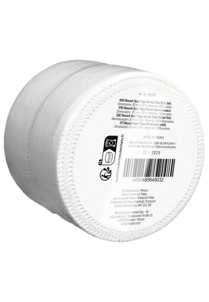 Reusch Sport Tape 25 mm (2 Rolls Set) 5655120 1100