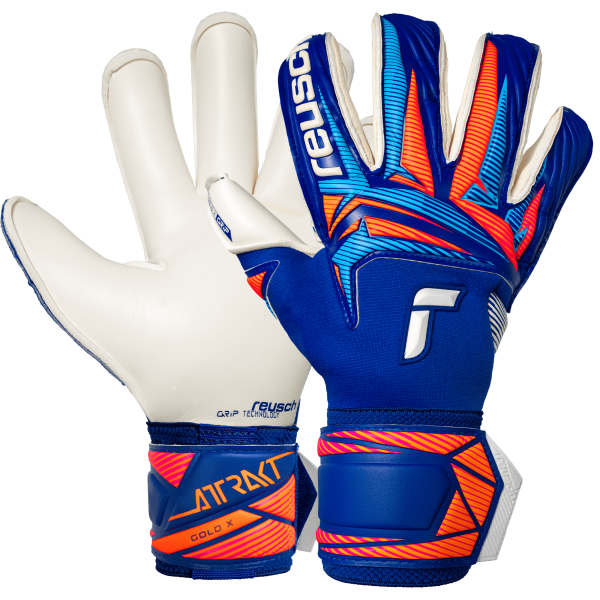 Reusch Attrakt Gold X Roll Finger 5670965 4126 blu