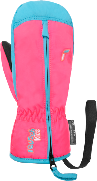 Reusch Ben Mitten 6285408 3305 black pink front.pn