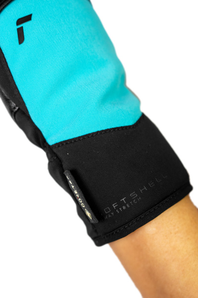 Reusch Amira GORE-TEX 6431389 7077 black turquoise