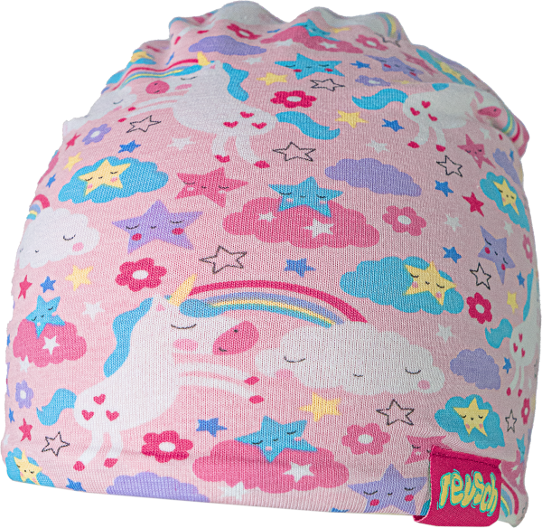Reusch Kids Hat and Scarf Set 6589040 3748 pink ba